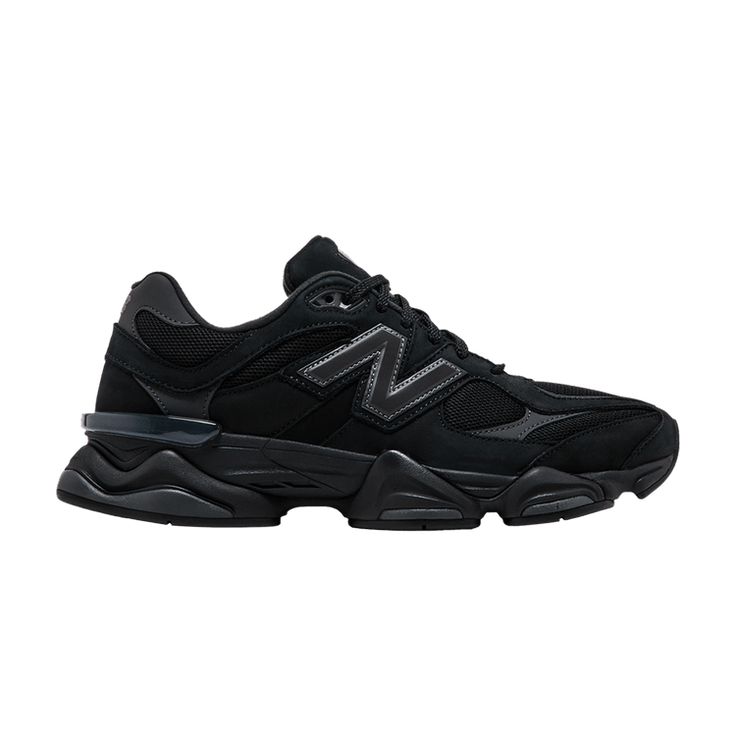 Black new balance 9060 Black Cement